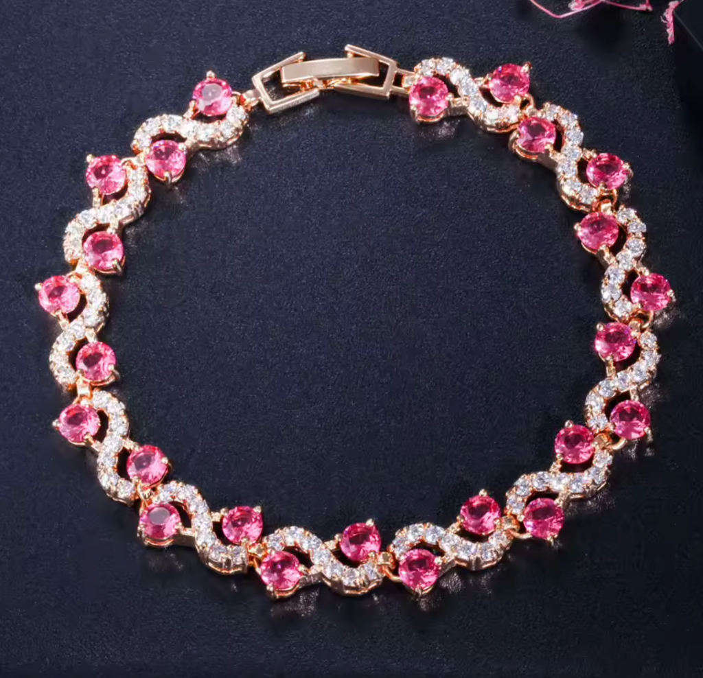 Colorful Round Stone Bracelet