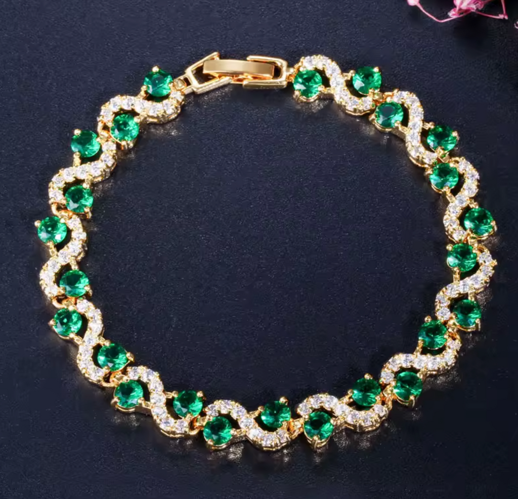 Colorful Round Stone Bracelet