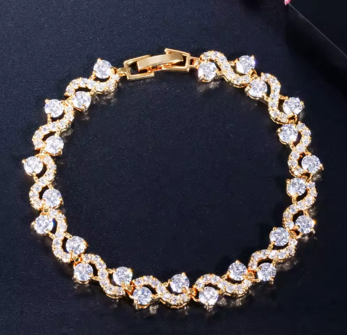 Colorful Round Stone Bracelet
