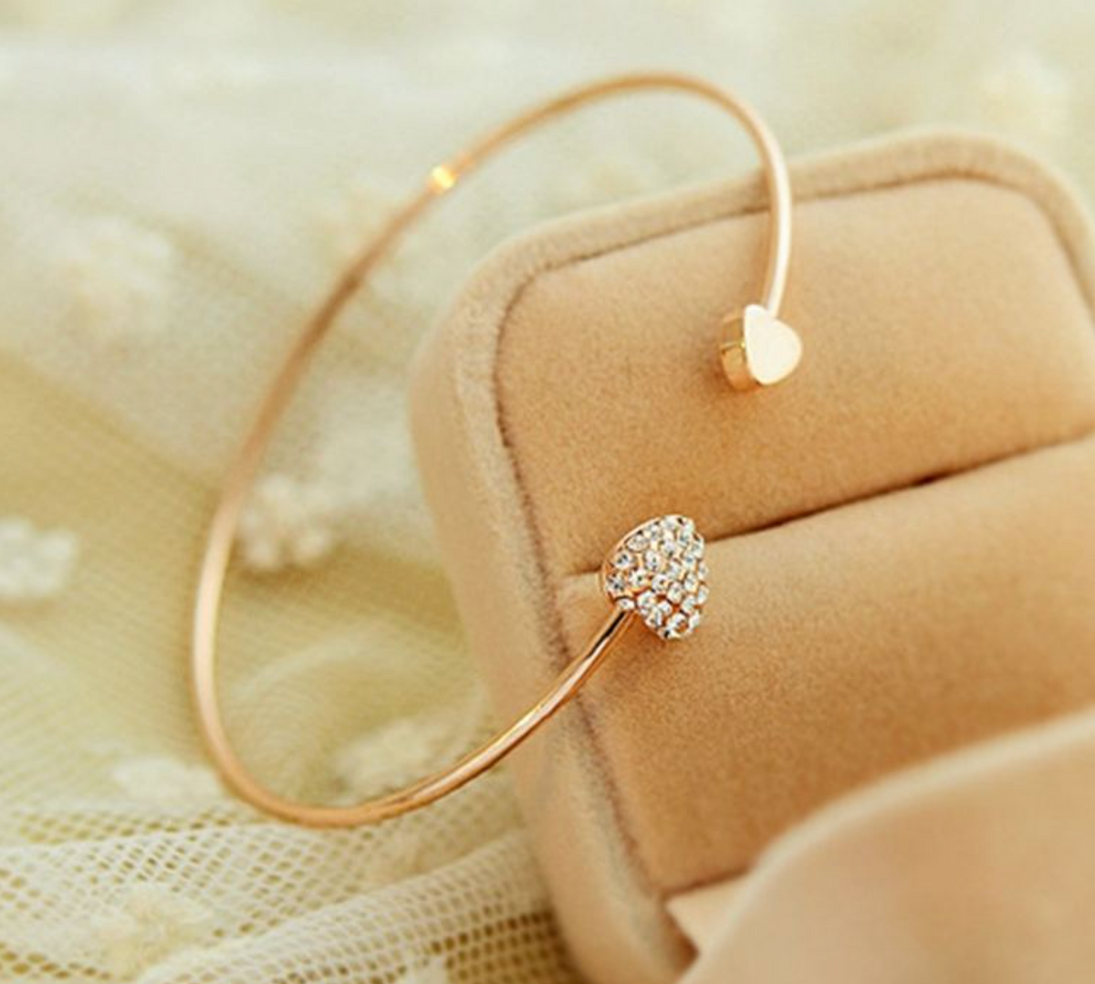Adjustable Gold Cuff Bracelet
