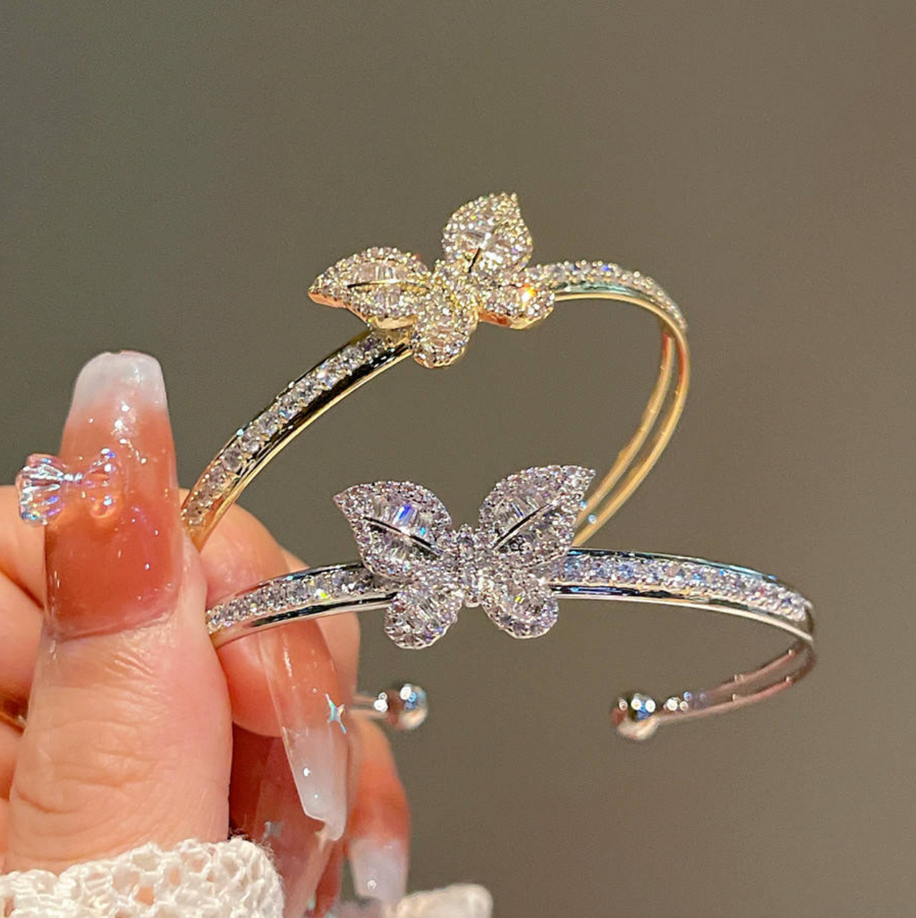 Butterfly Crystal Women’s Statement Jewelry