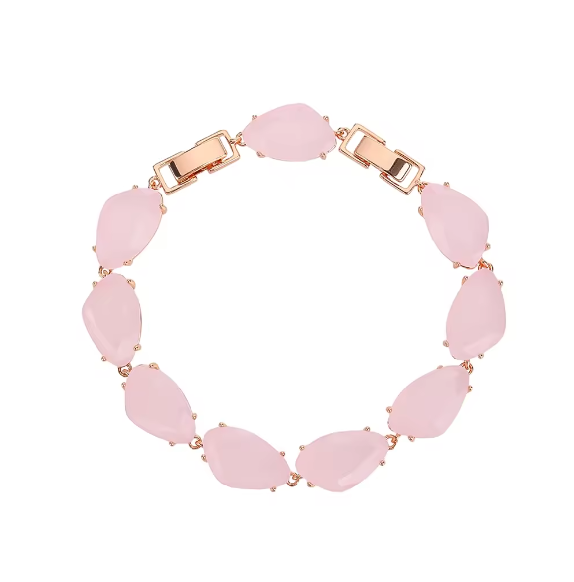 Geometric Cubic Zirconia Bracelet