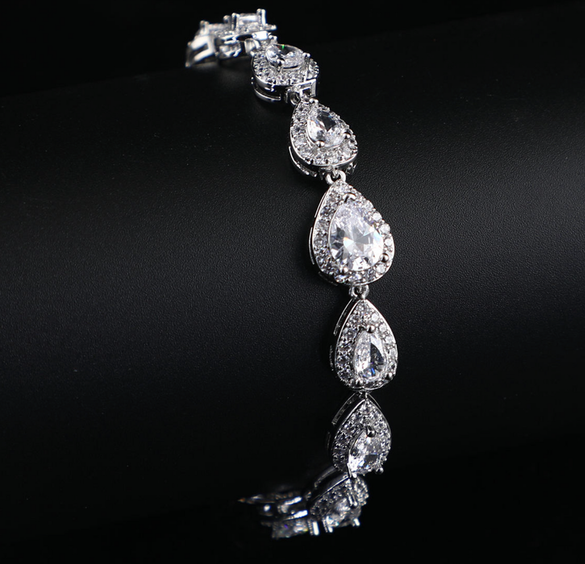 Luxe Sparkle Tennis Bracelet