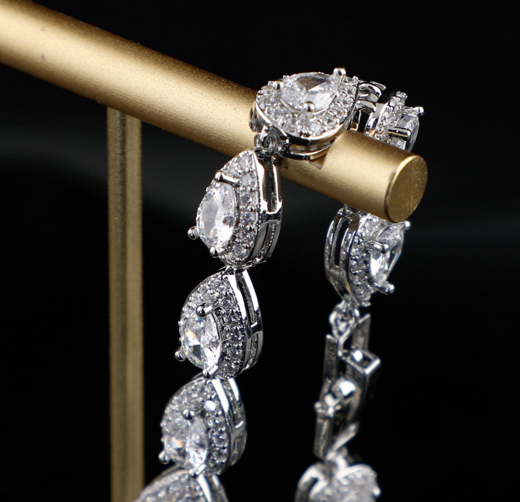 Luxe Sparkle Tennis Bracelet