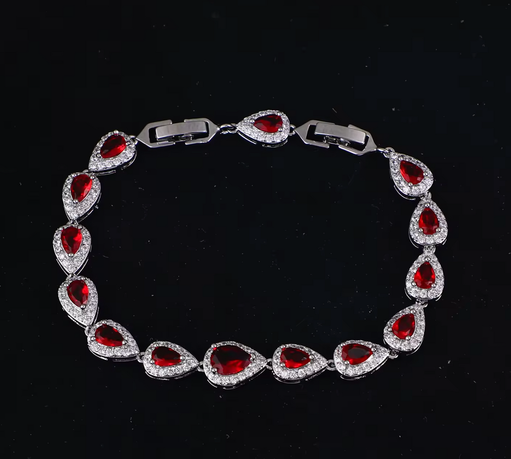 Luxe Sparkle Tennis Bracelet